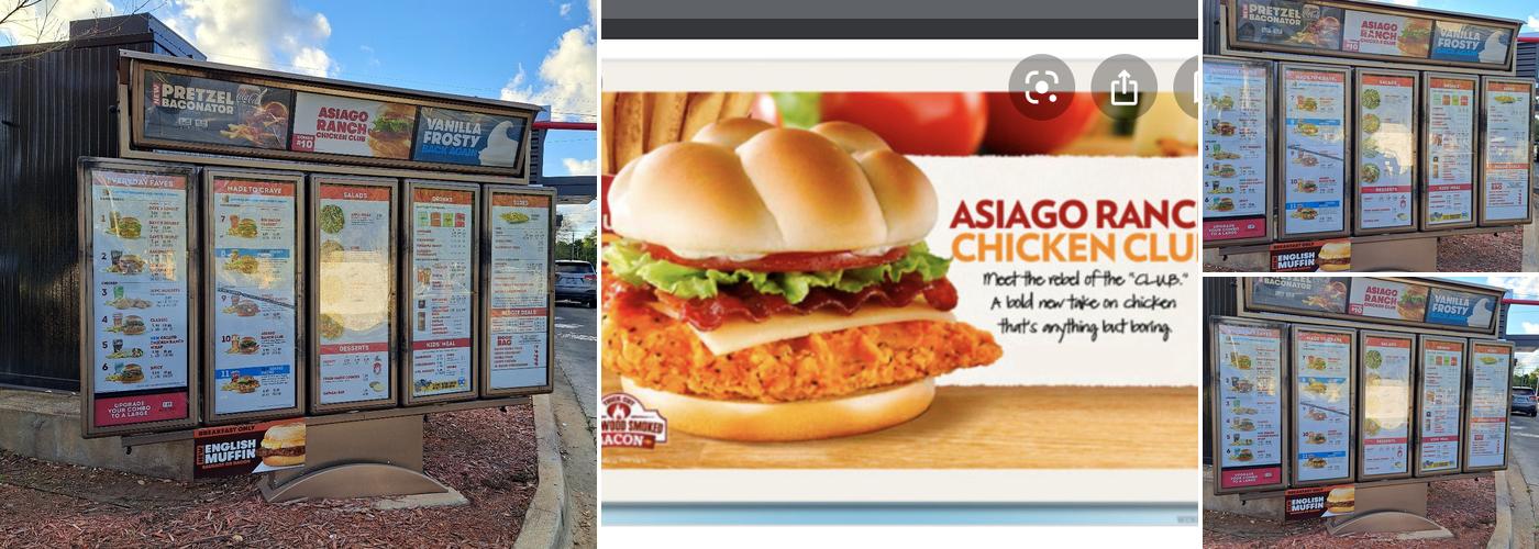 Wendy's Menu