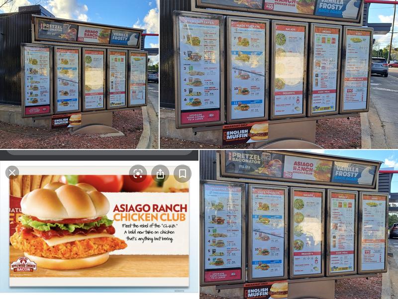 Wendy's Menu