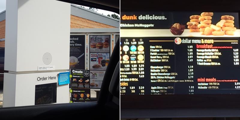 McDonald's Menu