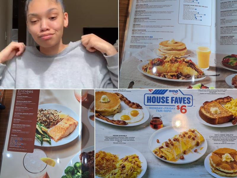 IHOP Menu