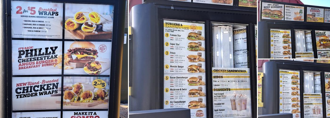 Hardee’s Menu