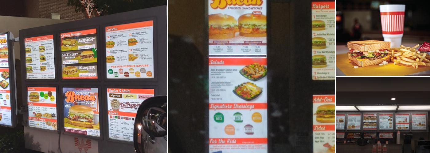 Whataburger Menu