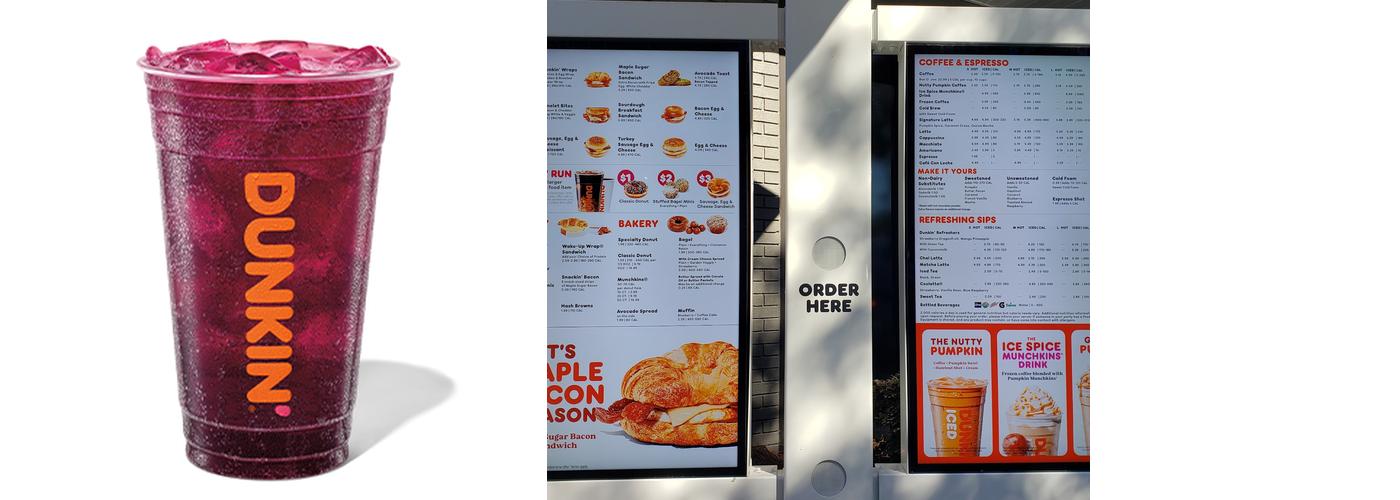 Dunkin' Menu