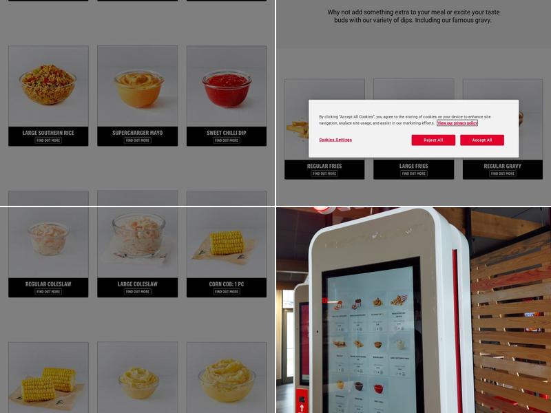 KFC Altrincham - Retail Park Menu