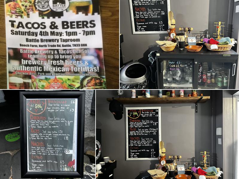 Tacos del sol Ltd Menu