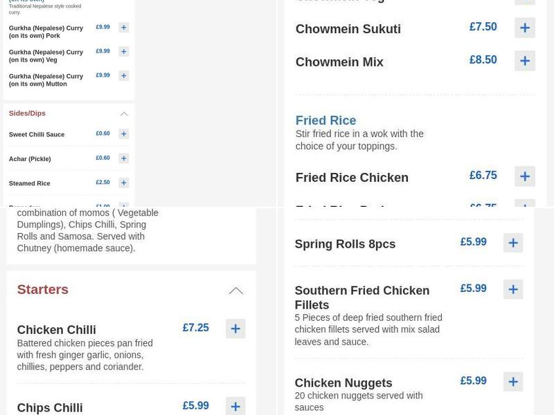 SOLTI'S KITCHEN Menu