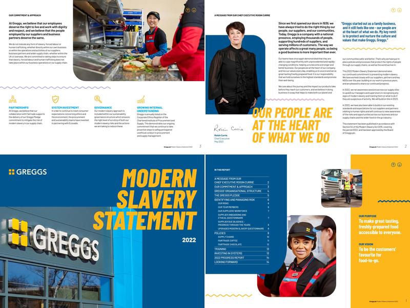 Greggs Menu