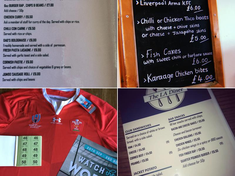 The Liverpool Arms Menu