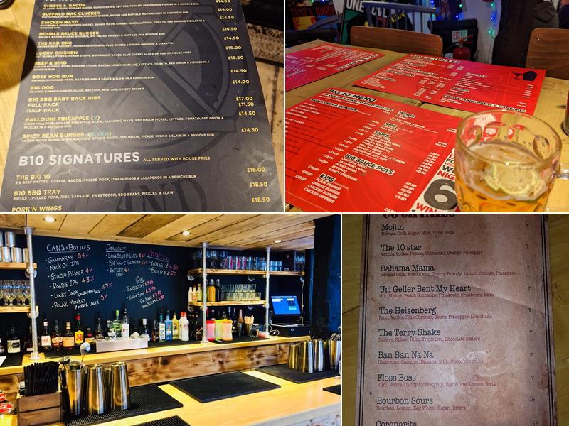 Big 10 - Smoke & Grill Menu