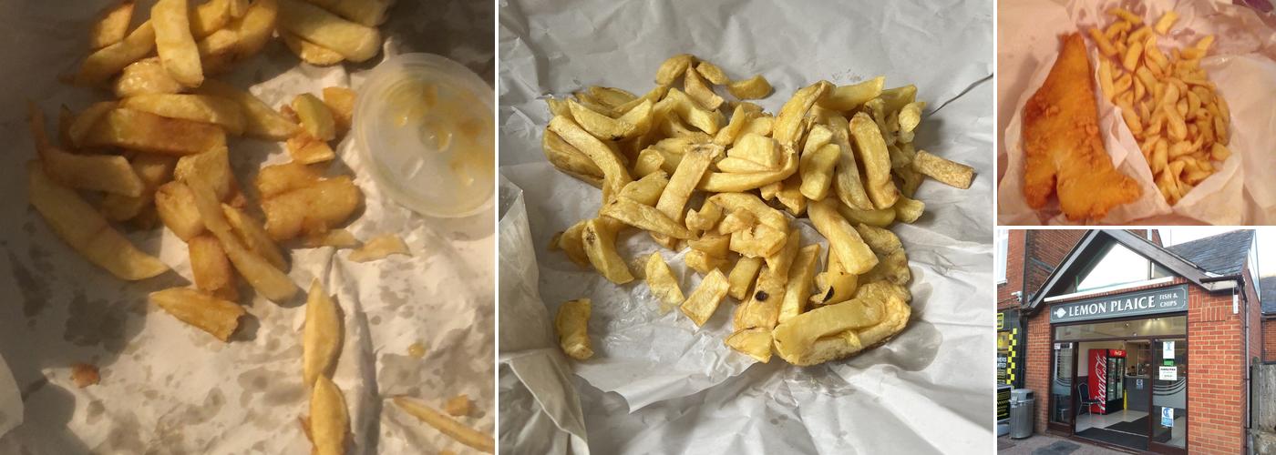 Lemon Plaice Fish and Chips