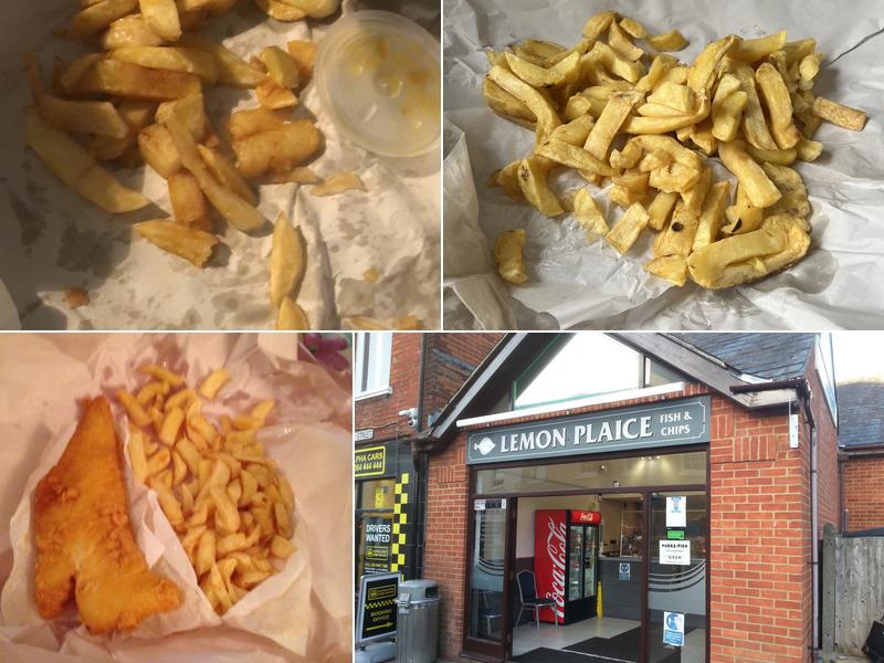 Lemon Plaice Fish and Chips