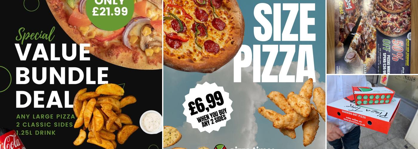 Pizza Time Andover Menu