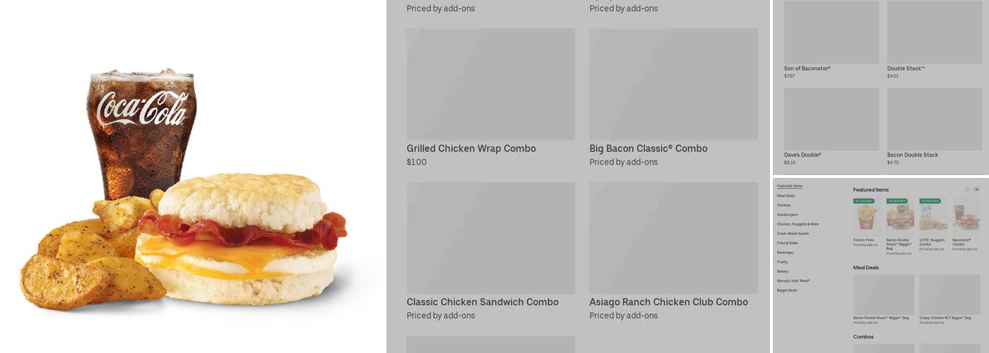 Wendy's Menu