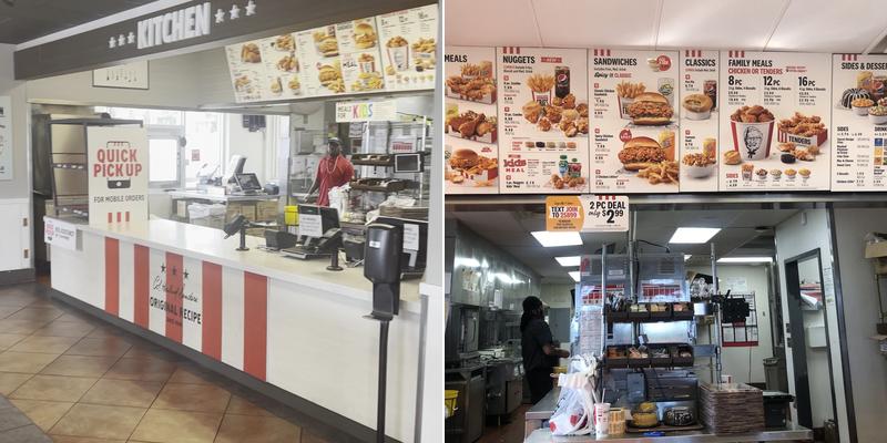 KFC Menu