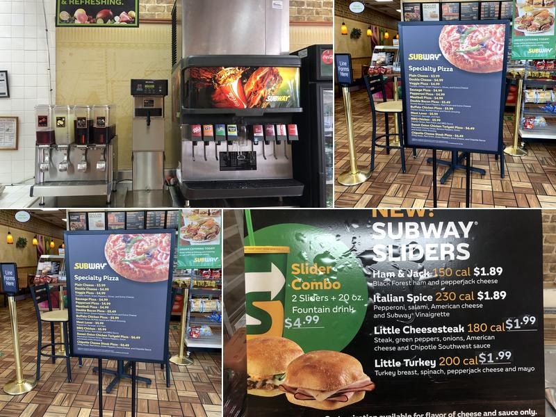Subway Menu