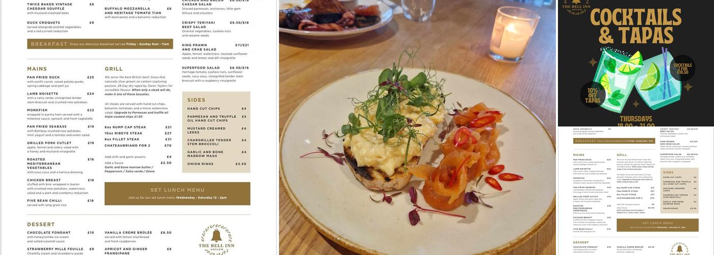 Bell Inn Menu