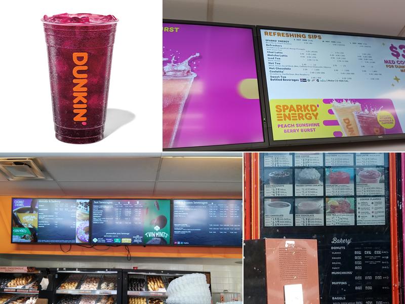 Dunkin' Menu