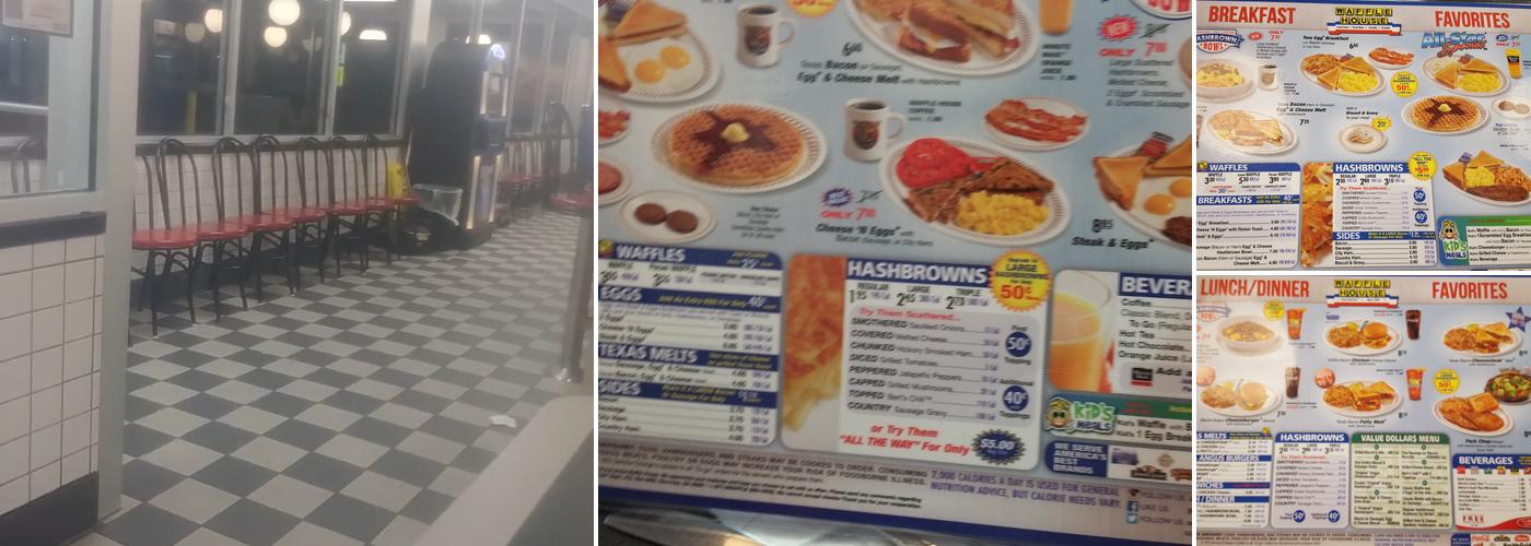 Waffle House Menu