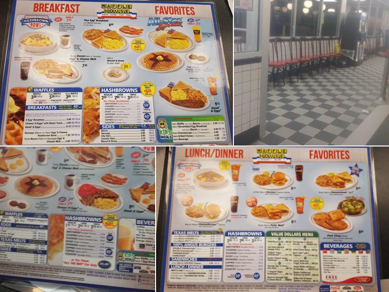 Waffle House Menu