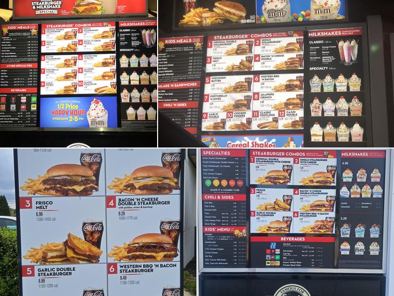 Steak 'n Shake Menu