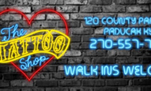 The Tattoo Shop 120 County Park Rd, Paducah Kentucky 42001