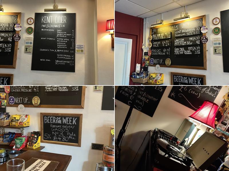 The Real Ale Way Menu