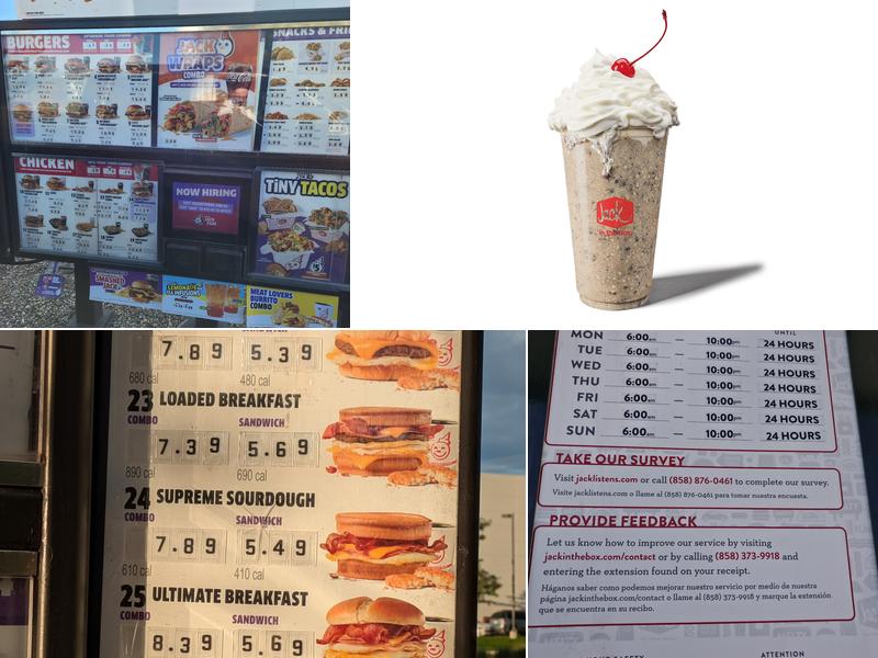 Jack In The Box Menu
