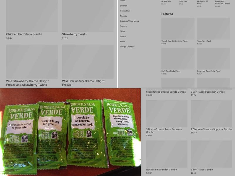 Taco Bell Menu