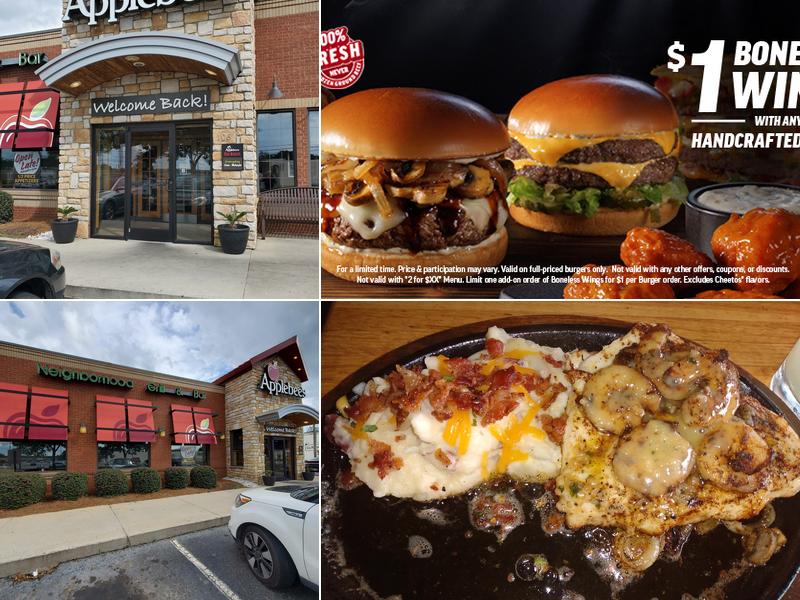 Applebee's Grill + Bar 106 Roberson Mill Rd, Milledgeville