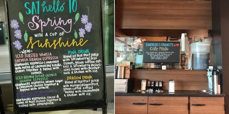 Starbucks Menu