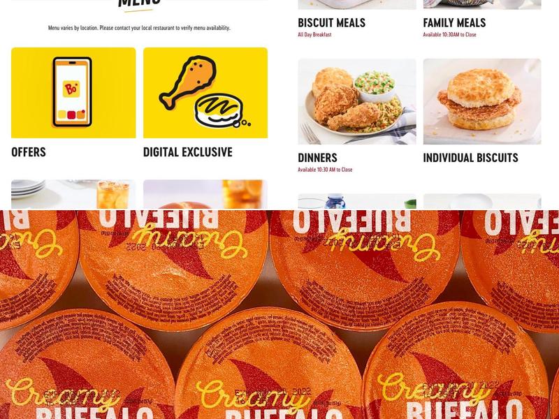 Bojangles Menu
