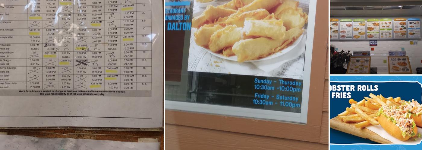 Captain D's Menu
