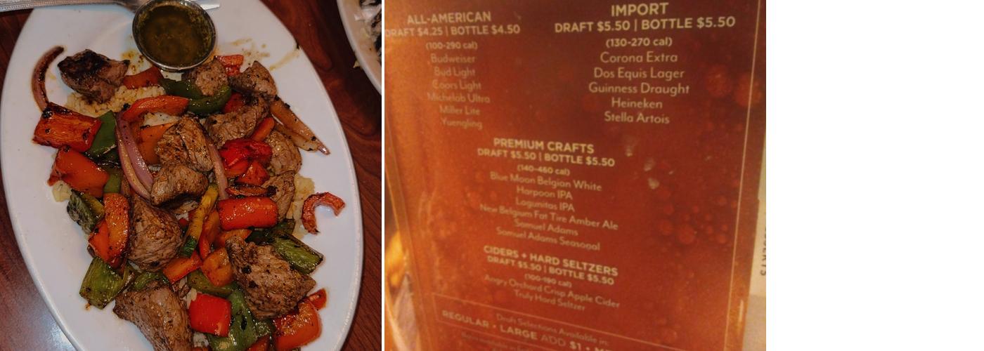 Ruby Tuesday Menu