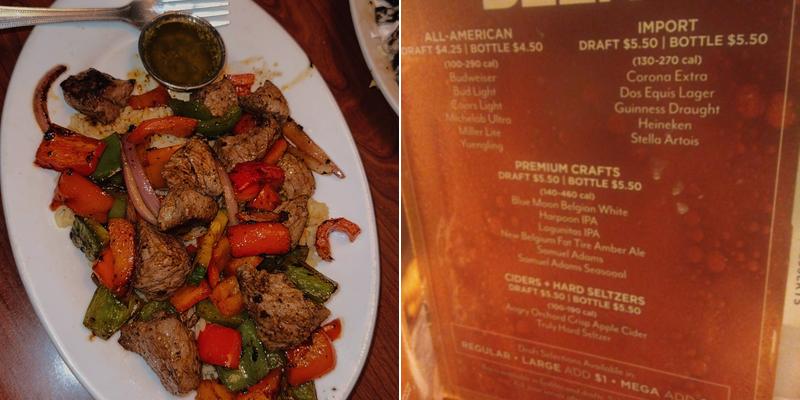 Ruby Tuesday Menu