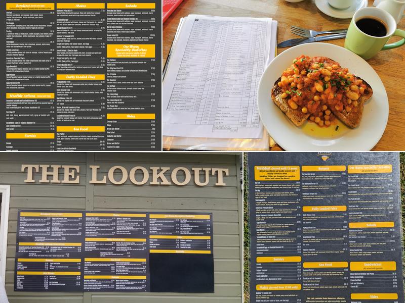 Lookout Cafe Menu
