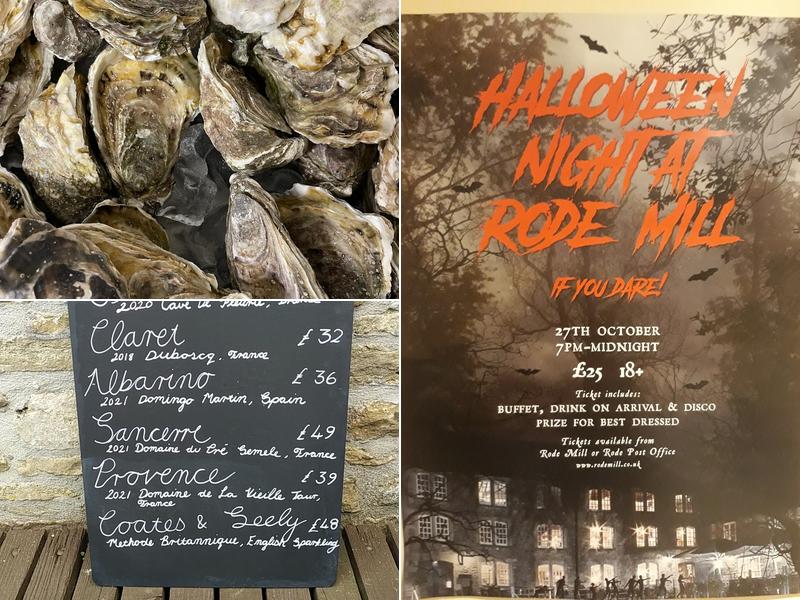 The Mill at Rode Menu