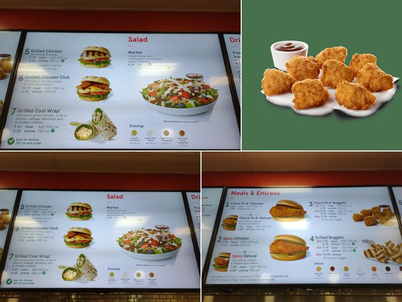 Chick-fil-A Menu