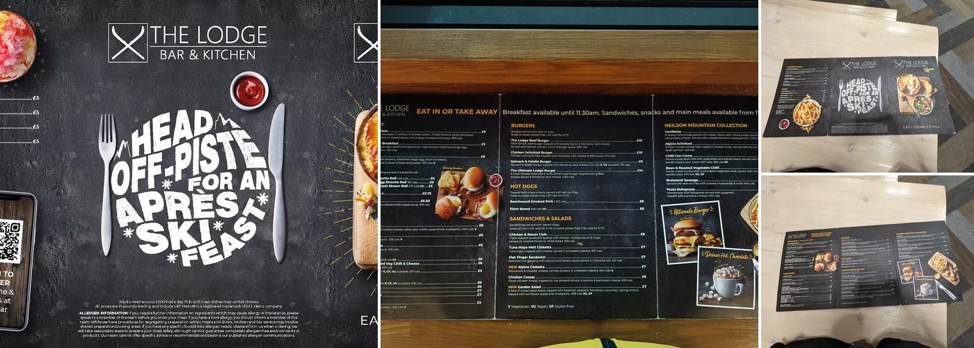 The Lodge Bar & Kitchen Menu