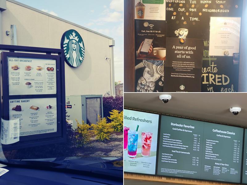 Starbucks Coffee Company Menu