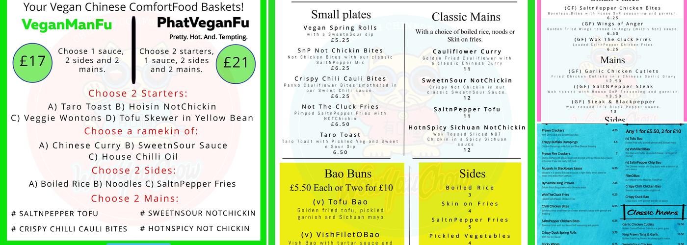 WowYauChow Swinton Menu