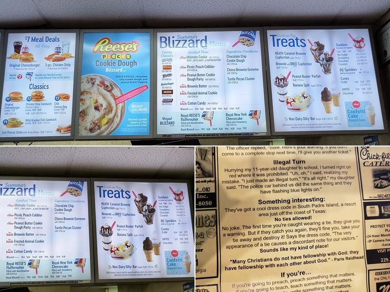 Dairy Queen Grill & Chill Menu