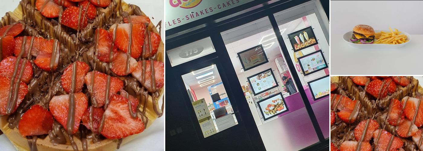 Craves waffles, shakes & Smashed Guys