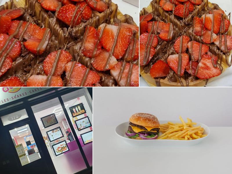 Craves waffles, shakes & Smashed Guys