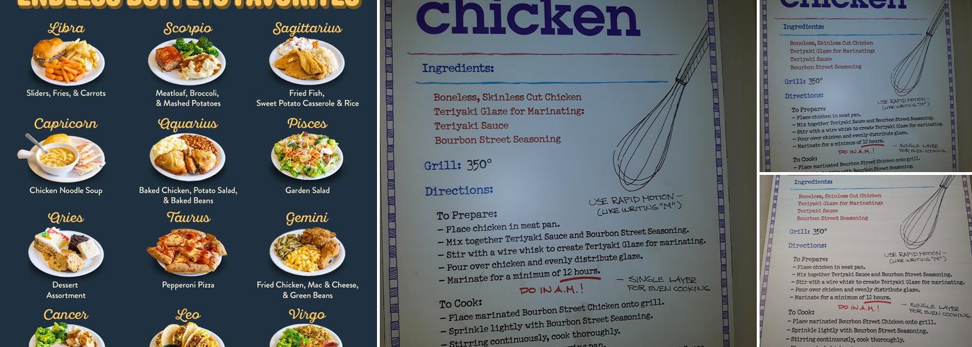 Golden Corral Buffet & Grill Menu