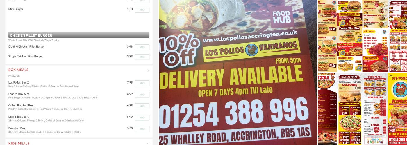 Los Pollos Hermanos Menu