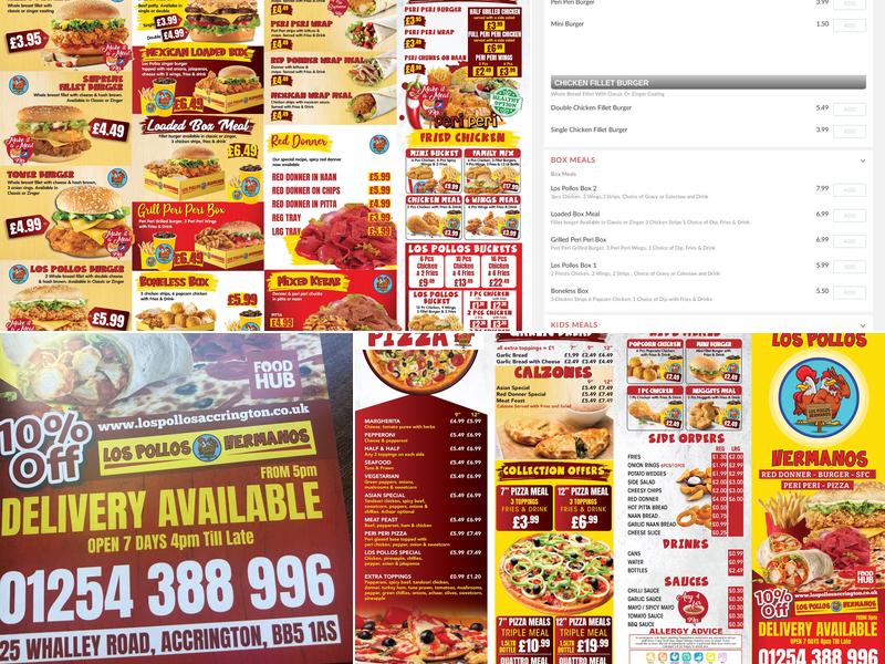 Los Pollos Hermanos Menu