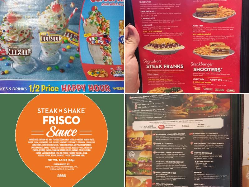 Steak 'n Shake Menu
