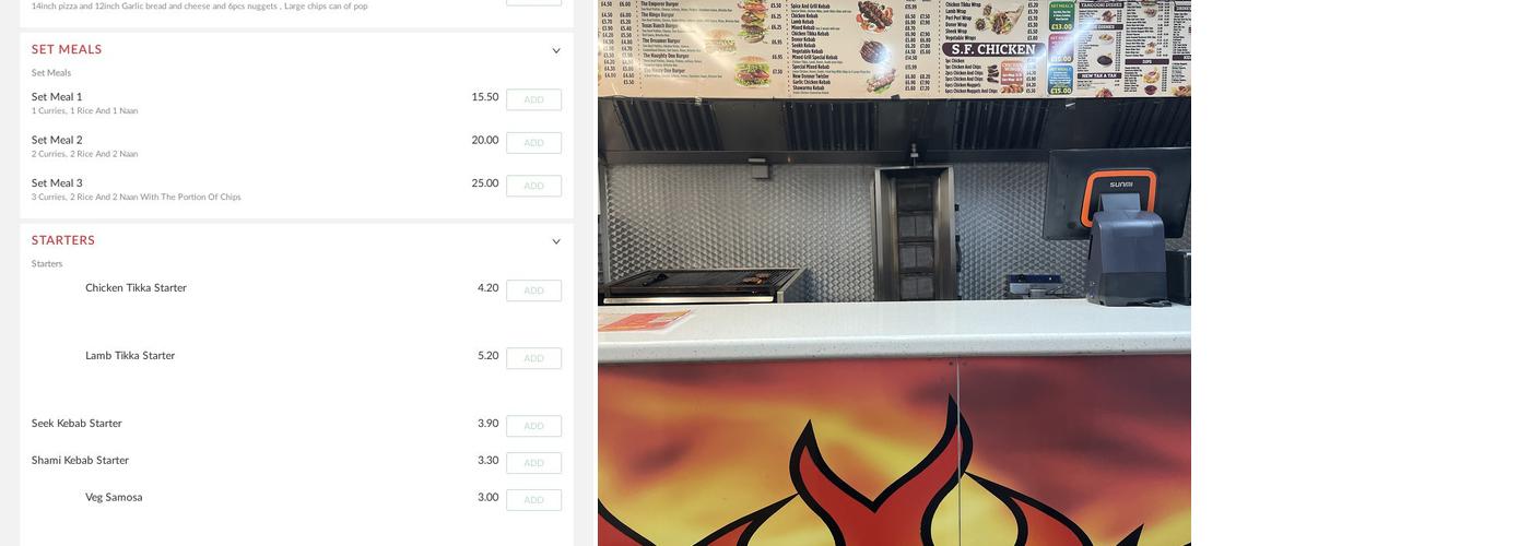 Spice And Grill Menu