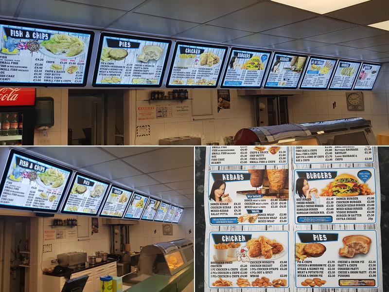 Eccleshall Fish Bar Menu