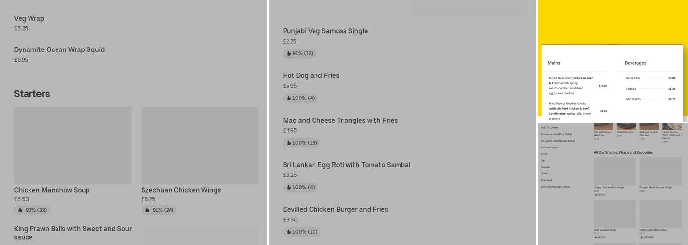 Rozzzy's Fusion Cafe & Diner Menu